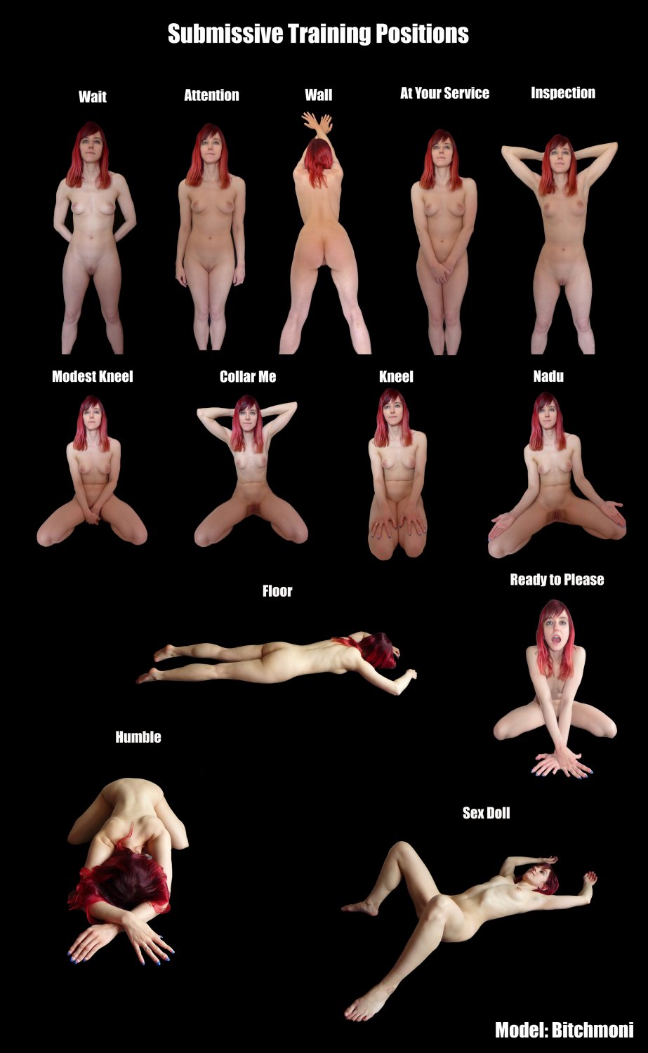 Submissive positions & poses training - Porn - EroMe