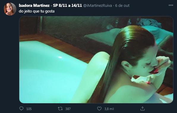 Isadora Martinez twitter antigo pics 01 #JJ5mOBZA