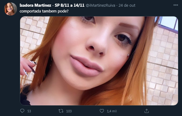 Isadora Martinez twitter antigo pics 01 #NyZPWCIs