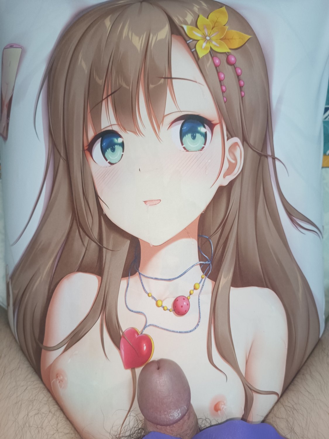 抱き枕ぶっかけ 理々亜(20240113) dakimakura bukkake 無洗浄ぶっかけ #3A1pFBz9