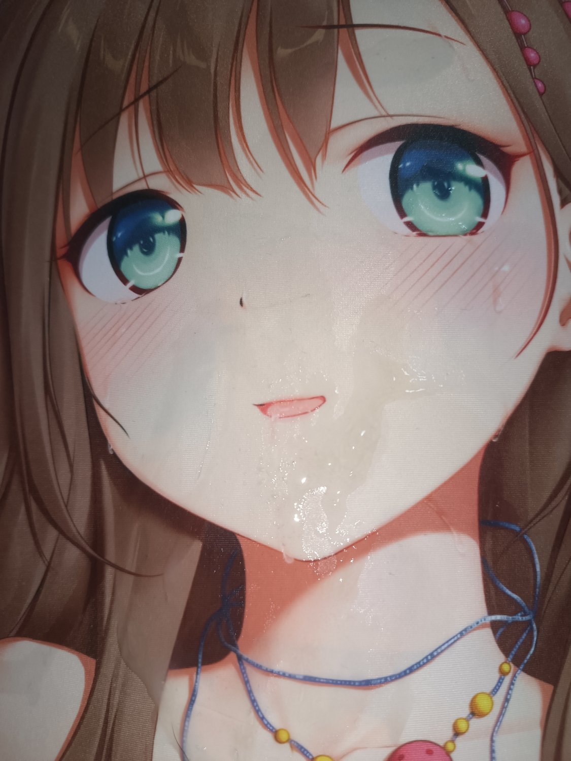 抱き枕ぶっかけ 理々亜(20240113) dakimakura bukkake 無洗浄ぶっかけ #DIQOovPr