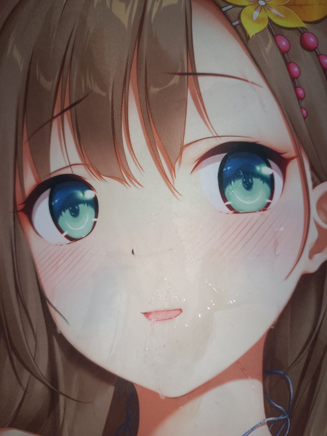 抱き枕ぶっかけ 理々亜(20240113) dakimakura bukkake 無洗浄ぶっかけ #RYo8lr2a