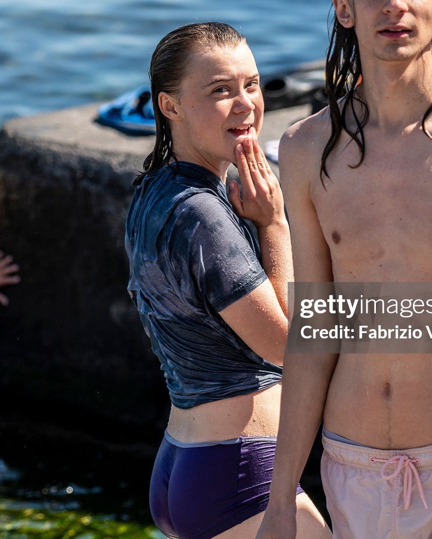 Greta Thunberg - Next Cum Tribute Voting #VEaVMCKO